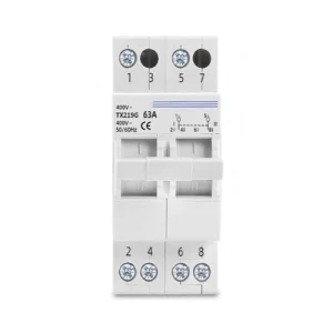 Comutator cu 3 poziții I-O-II,  2P, 63A, TEKSA