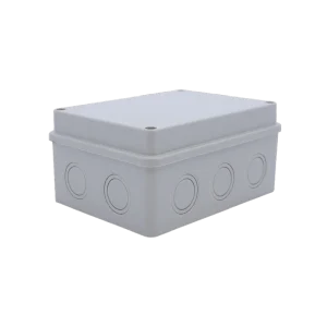 Doză de derivație aplicată 150x110x70mm predecupată, IP67, fără halogeni, IK10