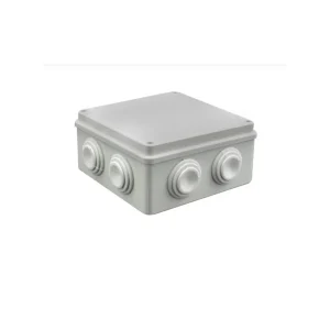Doză de derivație aplicată 150x150x70mm cu presetupe, IP54, fără halogeni, IK10