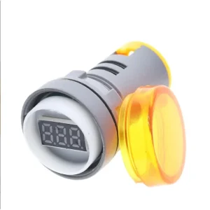 Mini voltmetru - ampermetru AC digital LED, 0-100A, TEKSA
