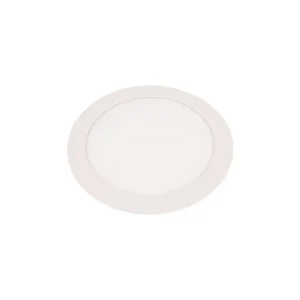 Panou LED PLUS subțire rotund încastrat, 6W, 6500K lumină rece, 540lm, Ø120, 85-265V, IP20, Eurolamp