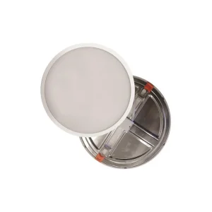 Panou LED PLUS subțire rotund încastrat cu prindere reglabilă, 20W, 6500K lumină rece, 2100lm, Ø50-210mm, 85-265V, IP20, Eurolamp
