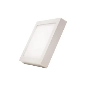 Panou LED PLUS subțire pătrat aplicat, 30W, 6500K lumină rece, 2700lm, 300x300, 85-265V, IP44, Eurolamp