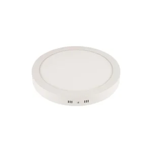 Panou LED subțire rotund aplicat, 12W, 6400K lumină rece, 1080lm, Φ170mm, 85-265V, IP44, Eurolamp