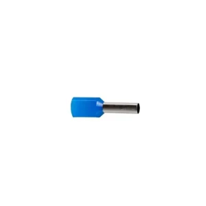 Pini terminali izolați (tuburi de capăt), cupru stanat, 2,5 mm², tub 8 mm, albastru, 100 buc/set, TEKSA