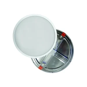 Panou LED PLUS subțire rotund încastrat cu prindere reglabilă, 20W, 4000K lumină neutră, 2060lm, Ø50-210mm, 85-265V, IP20, Eurolamp