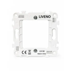 Suport de fixare plastic, 2 module, Liveno