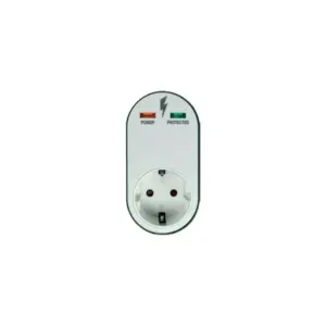 Adaptor priză, cu protecție la supratensiune, 16A, 220-240V, IP20, Eurolamp