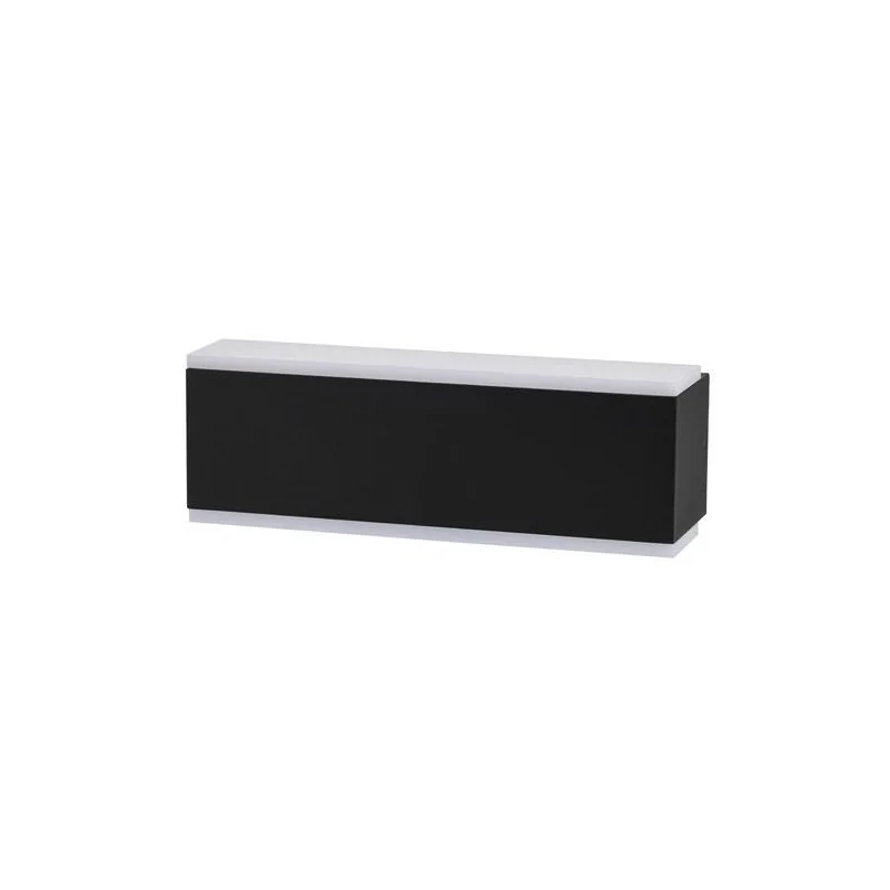 Aplica de perete pătrată, sus-jos, NIKITA, 10W, 3000K-lumină caldă, 545lm, 230x75x65mm, 220-240V, IP54, ARTE ILLUMINA, Eurolamp