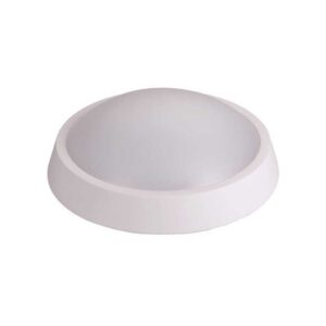 Aplica perete rotundă LED Plus albă, 24W, 4000K lumină neutră, 1800lm, 220-240V, IP65, Eurolamp