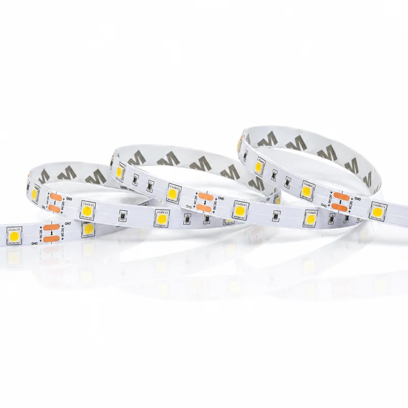 Bandă LED dimabilă 12V PRO, 14.4W/ml, RGB, SMD 5050, 72LED/ml, lățime 8mm, IP20 (rola 5m), Eurolamp
