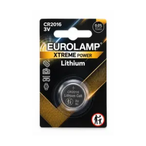 Baterie XTREME Power Lithium CR2016 3V (1buc/set), Eurolamp