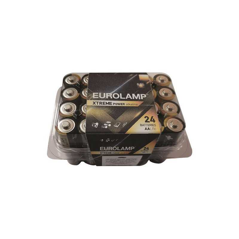 Baterii AA Extreme Power LR06, 1.5V, Eurolamp (24buc/set)