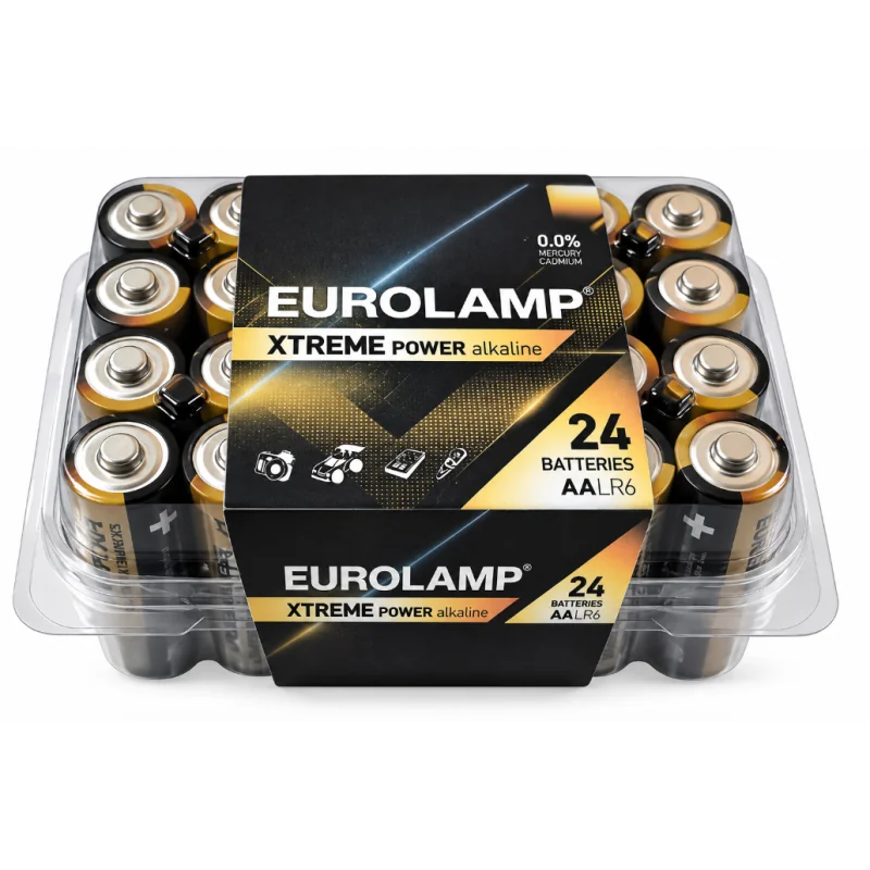 Baterii AAA Extreme Power LR03, 1.5V, Eurolamp (24buc/set)
