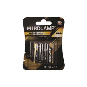 Baterii AAA Extreme Power LR03, 1.5V, Eurolamp (4buc/set)