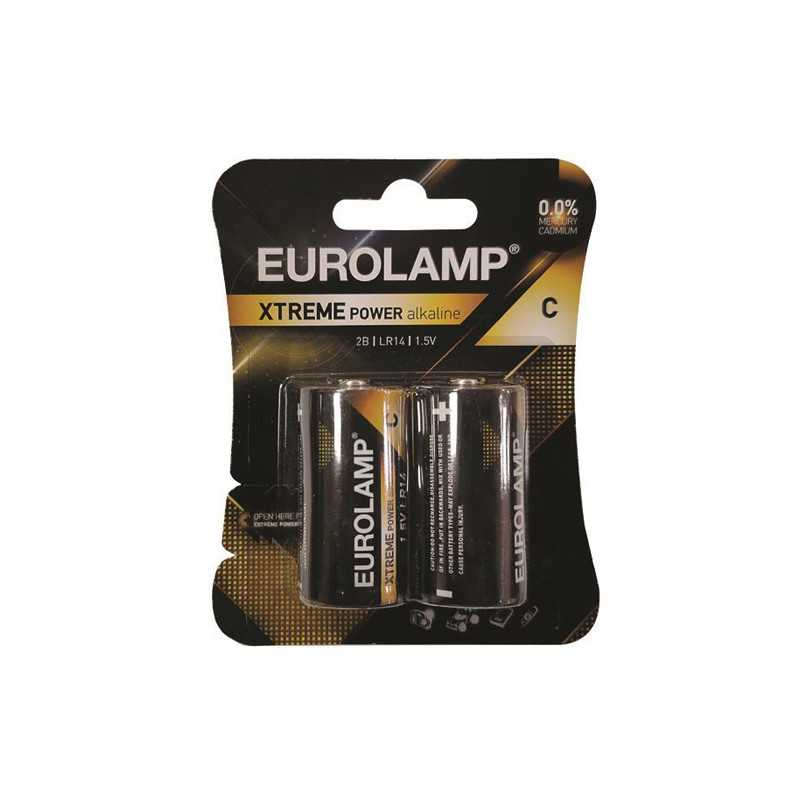 Baterii LR14 Extreme Power, 1.5V, Eurolamp (2buc/set)