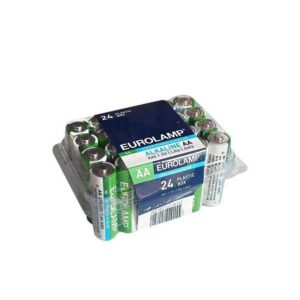 Baterii AA Super Power Alkaline LR06, 1.5V, Eurolamp, (24b uc/set)