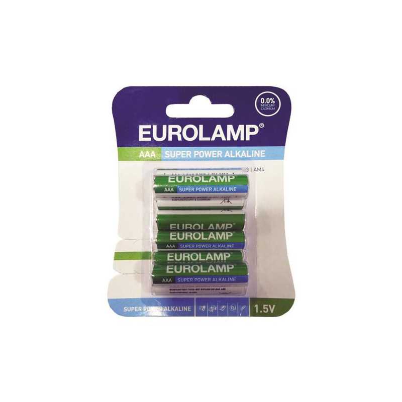 Baterii AA Super Power Alkaline LR06, 1.5V, Eurolamp (8buc/set)
