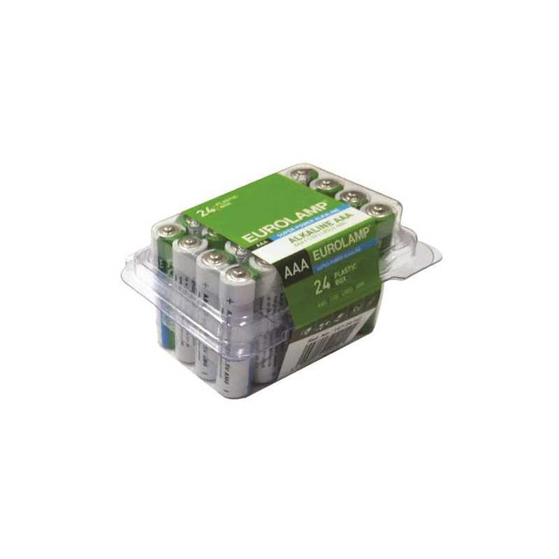 Baterii AAA Super Power Alkaline LR03, 1.5V, Eurolamp (24buc/set)