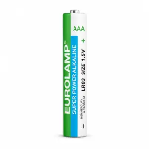 Baterii AAA Super Power Alkaline LR03, 1.5V, Eurolamp (8buc/set)