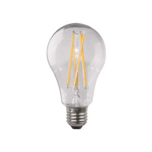 Bec cu filament LED A67 11W, E27, 3000K lumină caldă, 1600lm, 220-240V, sticlă clara, Eurolamp