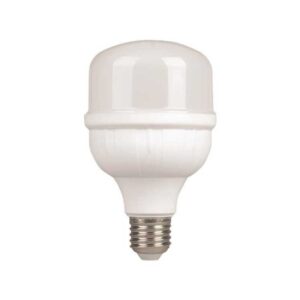 Bec LED exterior cu bază de aluminiu T80, 16W, E27, 6500K lumină rece, 1760lm, 100-277V, Eurolamp
