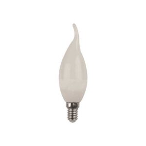 Bec LED PLUS lumanare flacara, 7W, E14, C37, 2700K lumină caldă, 630lm, 220-240V, Eurolamp