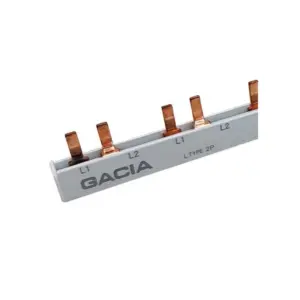 Bus-bar, 63A, 2P, 1 metru, Eurolamp