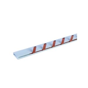 Bus-bar 12 module, 63A, 1P, 215mm, Eurolamp