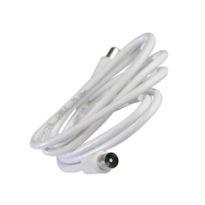 Cablu coaxial, cu mufă tată-mama, 1.5m, Eurolamp
