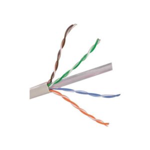 Cablu de date UTP, CAT6E 23AWG, 4x2x0.574, Eurolamp (305m)