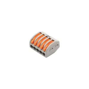 Clemă pentru conductor flexibil, 32A, 5 poli, 400V, 0.8-2.5 mmp, Eurolamp