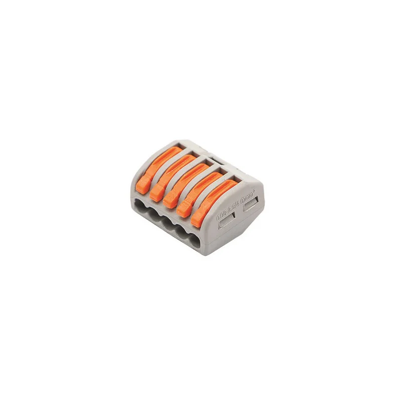 Clemă pentru conductor flexibil, 32A, 5 poli, 400V, 0.8-2.5 mmp, Eurolamp