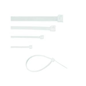 Colier PVC PRO, alb, 350x7.6mm, Eurolamp