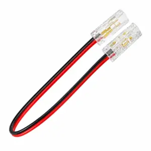 Conector cu cablu pentru bandă LED COB, 5mm, monocroma, din seria 145-7200x , Eurolamp