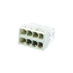 Conector clipsare conductor rigid, 24A, 400V, 8x0,50-2,5 mmp, Eurolamp