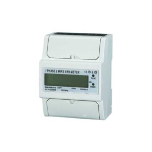 Contor digital pe șină monofazat, 1x50A, 4 module, 220-240V, Eurolamp