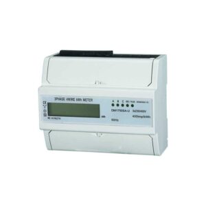 Contor digital pe șină trifazat, 3x90A, 7 module, 220-240V, Eurolamp