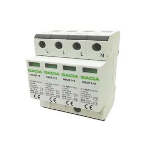 Descarcator supratensiune trifazat N8UE2, tip T2, 4P, 20kA-40kA, 385V, GACIA