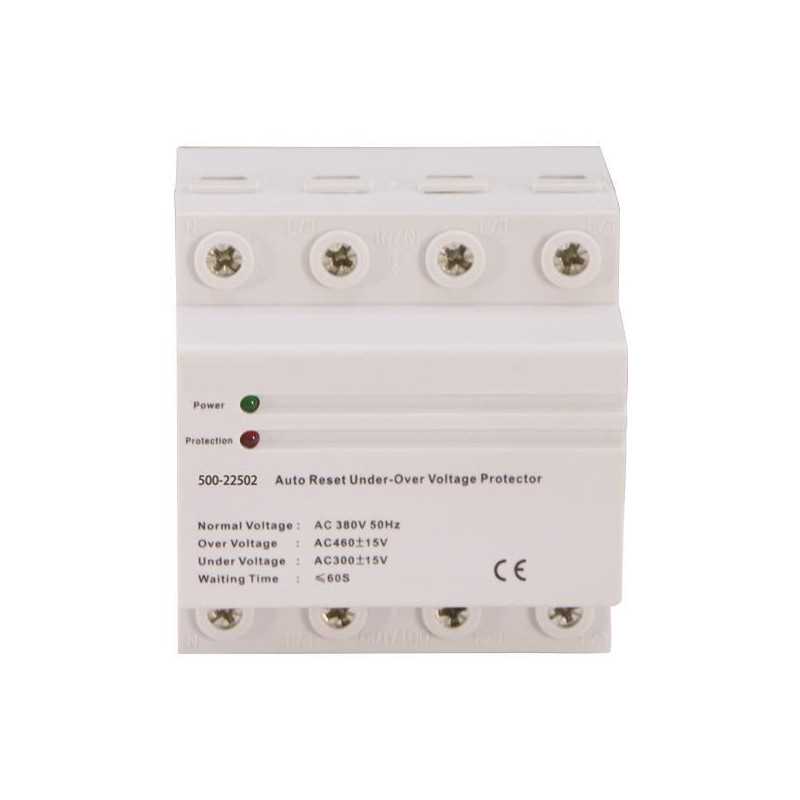Dispozitiv protecție supratensiune trifazat, ESB2P, 300-460V, 4P, 40A, GACIA