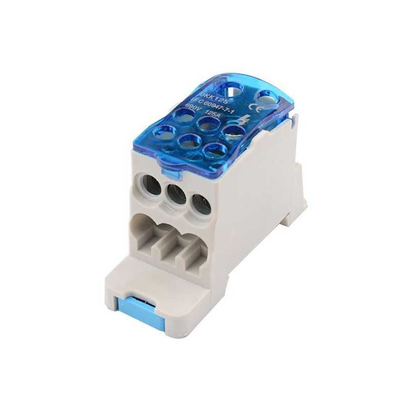 Distribuitor UKK, 125A, 1 IN - 6 OUT, 690V, Eurolamp