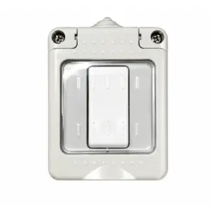 Întrerupător simplu gri, IP55, 16A, Hydro