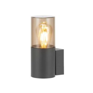 Lampă perete aluminiu și sticlă, E27, 120x90x220mm, IP54, Eurolamp