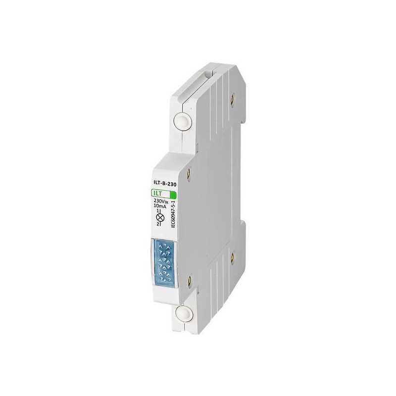 Lampă semnalizare pe șină albastră, 240V, GACIA