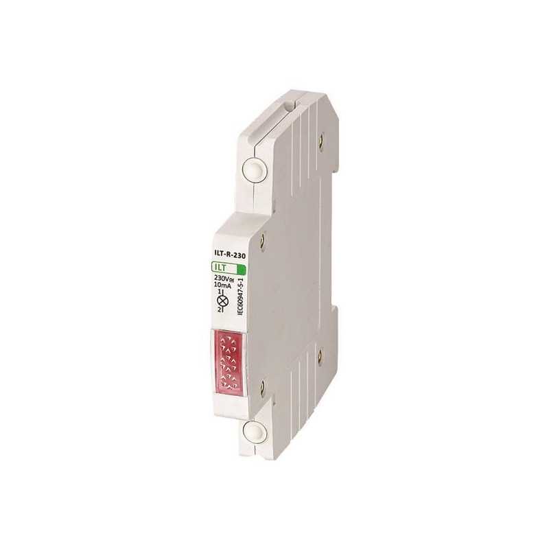 Lampă semnalizare pe șină roșie, 240V, GACIA