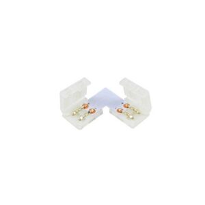 Mufă adaugire la 90 grade pentru bandă LED COB 220V, 10mm lățime, monocroma, din seriile 145-7270x și 145-7260x, Eurolamp