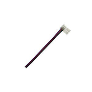 Mufă alimentare pentru bandă LED RGB PRO 145-70143 și 145-70173, 10mm lățime, Eurolamp
