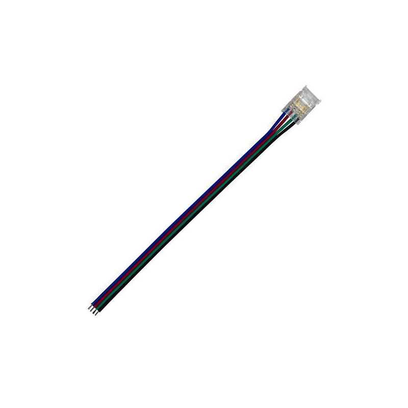 Mufă alimentare pentru bandă LED COB RGB 145-72029 și 145-72500, 10mm lățime, Eurolamp