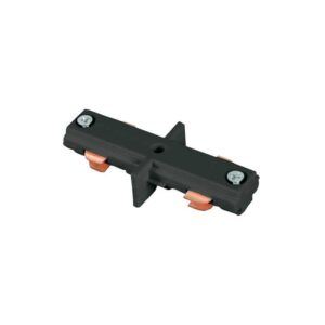 Piesa îmbinare dreapta pentru șină magnetică, neagră, IP20, Eurolamp