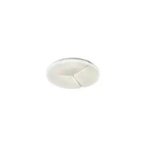 Plafonieră LED din plastic 60W 5700Lm 3CCT (3000-4000-6500K) Ø480x75mm Alb – ARTE ILLUMINA TRIANO